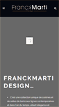 Mobile Screenshot of franckmarti-design.com